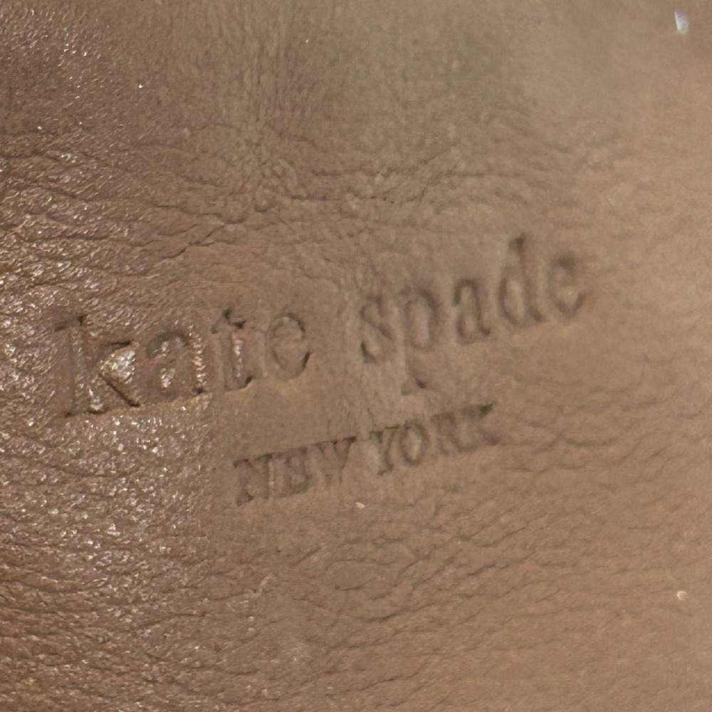 Kate Spade New‎ York Leather Hobo Shoulder Bag Purse Brown Gold Tone Hardware - Picture 4 of 16